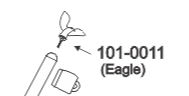 Load image into Gallery viewer, Eagle Cap (Three Piece)
