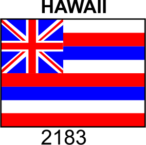 Hawaii State Flag 3' X 5'
