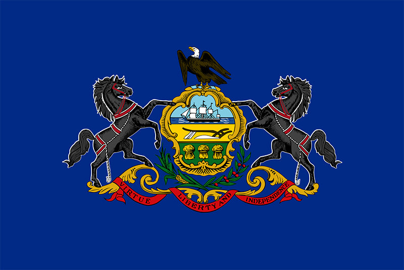 Pennsylvania Flag 3' X 5'