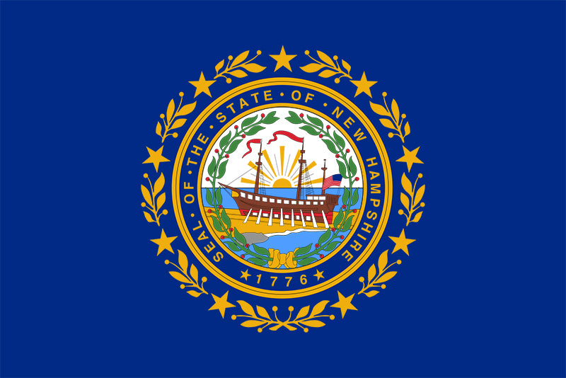 New Hampshire State Flag 3' X 5'