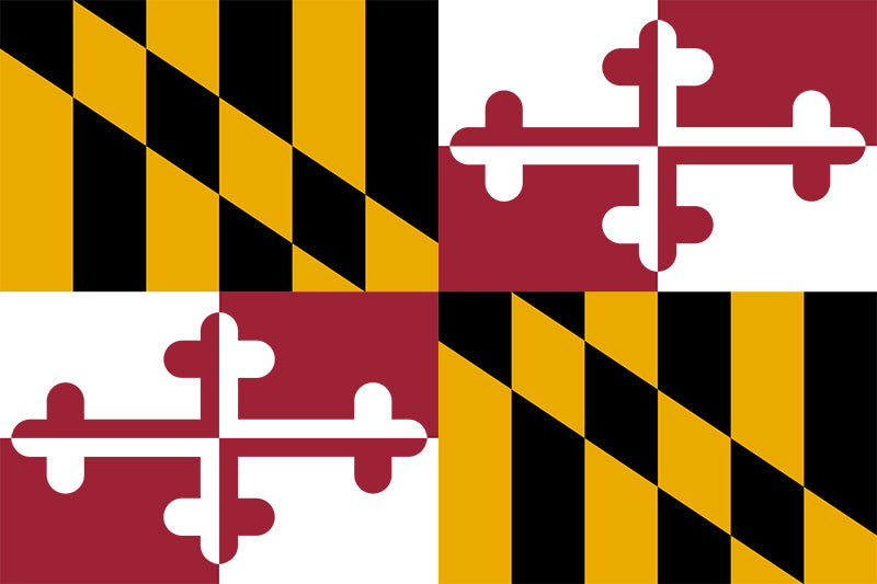 Maryland State Flag 3' X 5'